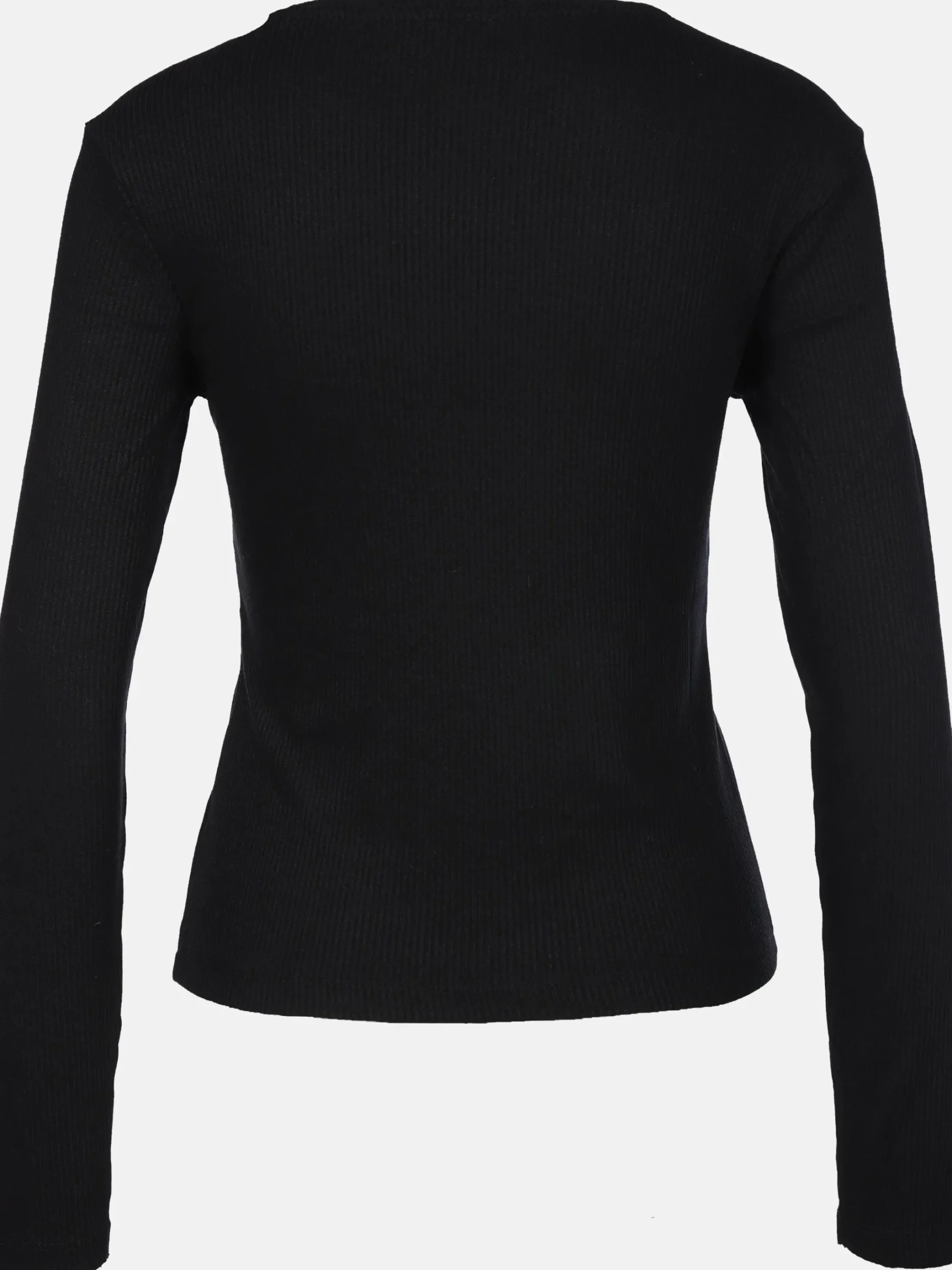 Damen IX-O Damen Langarmshirt in Ripp-Optik