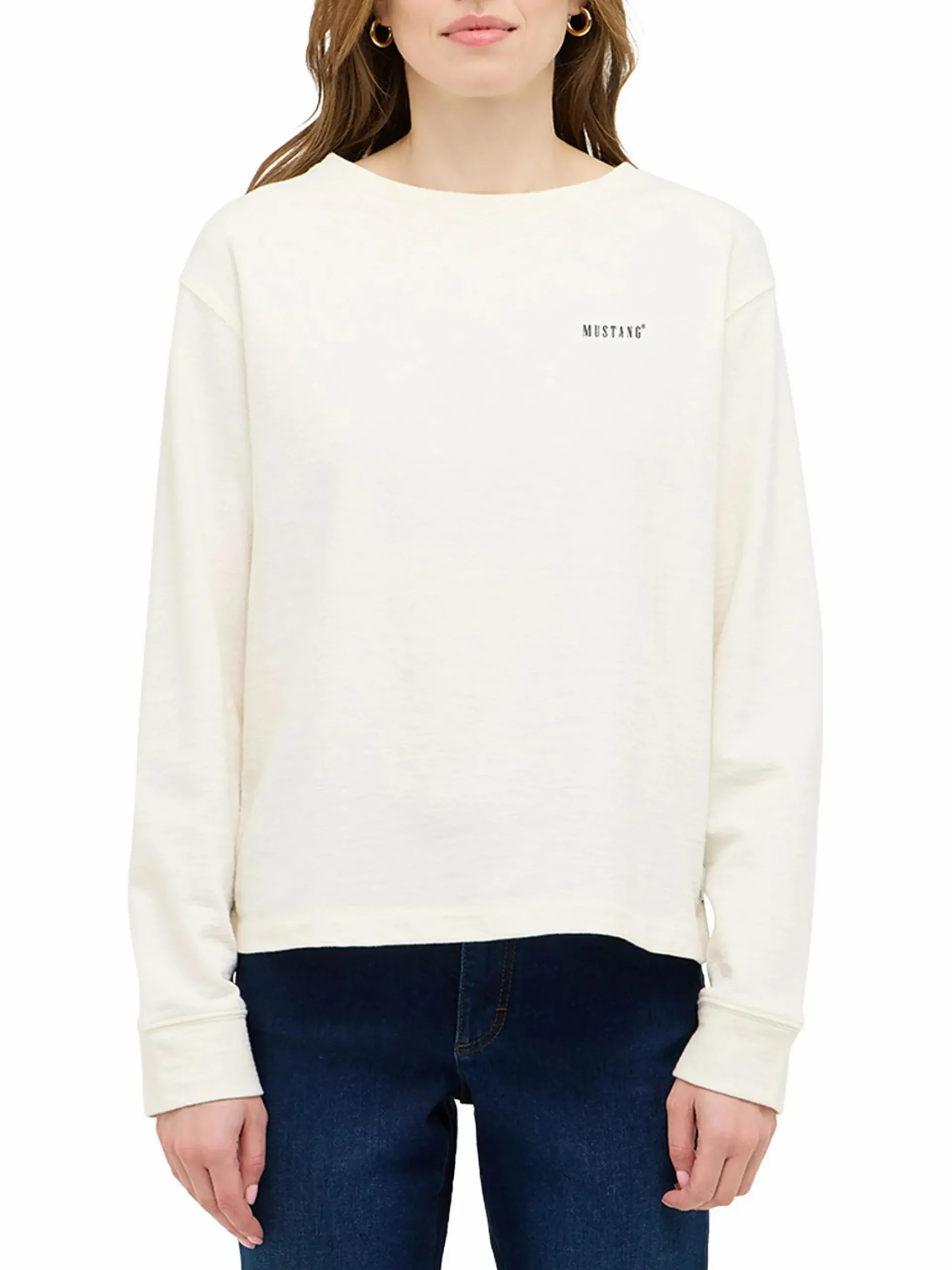 Damen Mustang Damen Langarmshirt "Roseville"