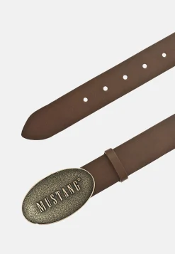 Damen Mustang Damen Ledergürtel mit Klemmschnalle