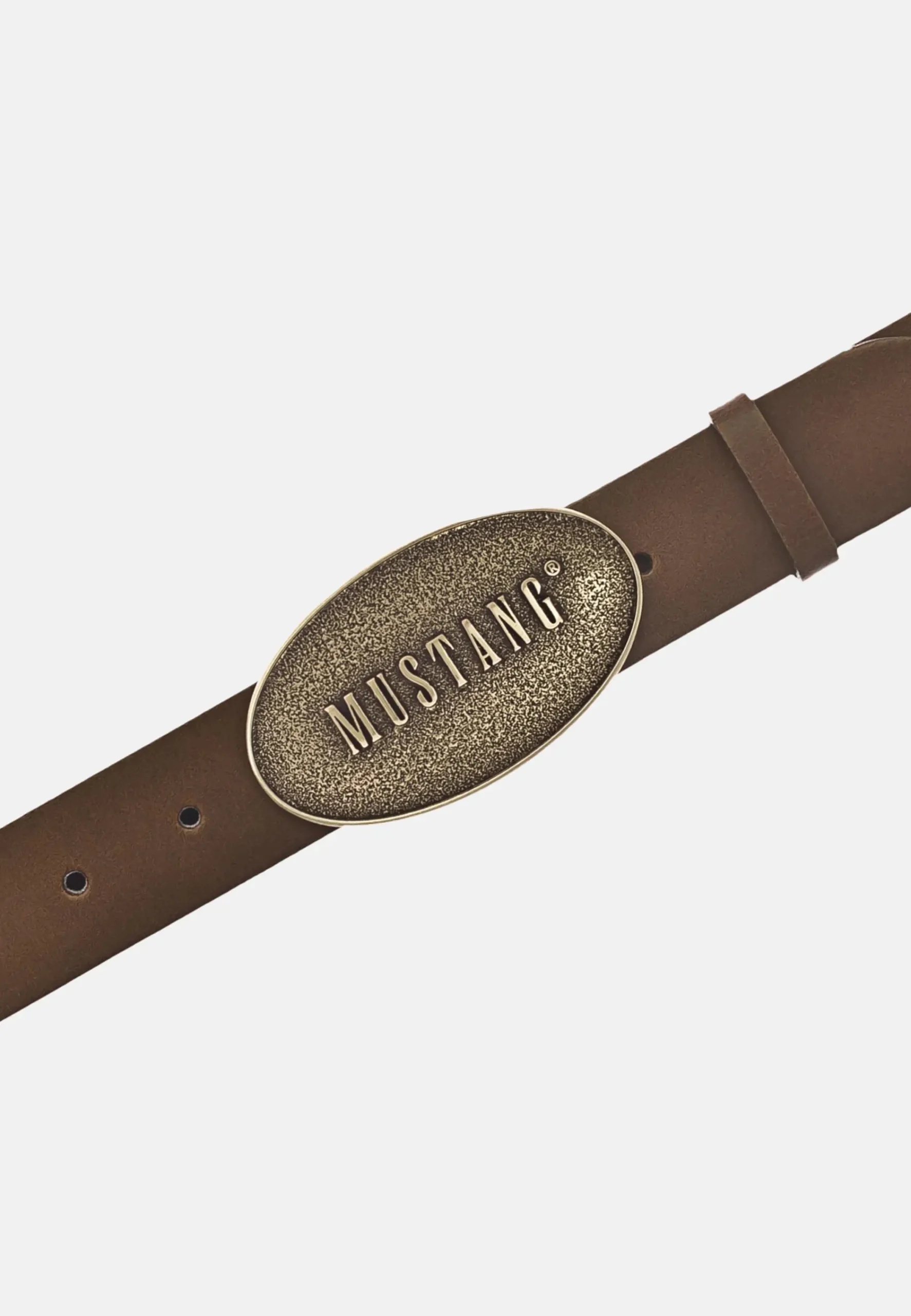 Damen Mustang Damen Ledergürtel mit Klemmschnalle