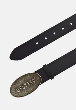 Damen Mustang Damen Ledergürtel mit Klemmschnalle