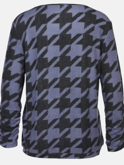 Damen Tom Tailor Damen Leichtpullover mit Print