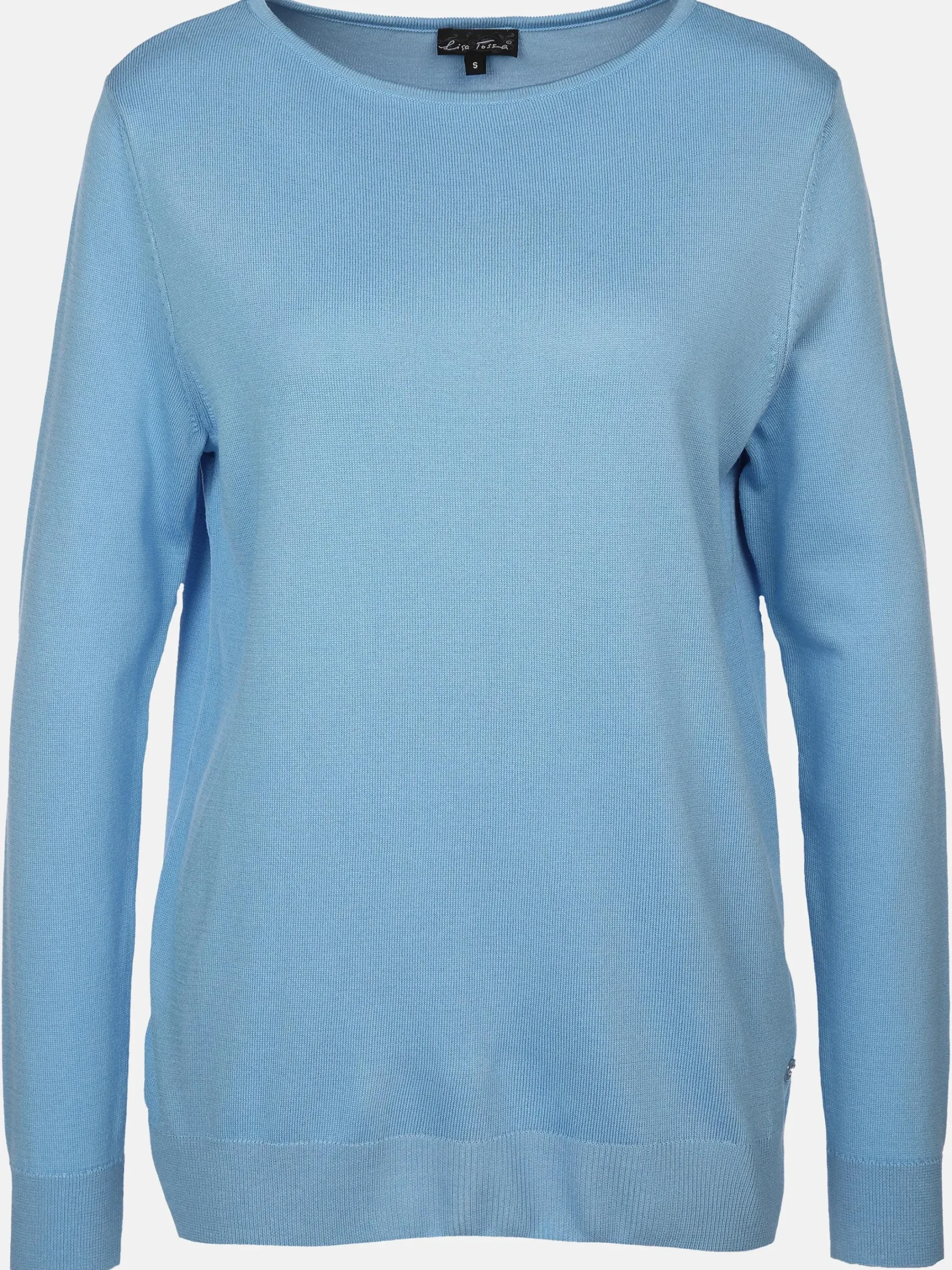 Damen Lisa Tossa Damen Leichtpullover mit rundem Ausschnitt