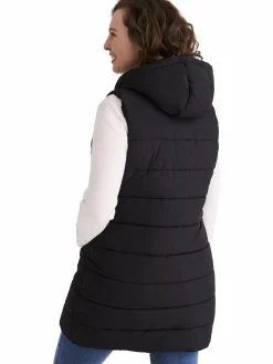 Damen Stooker DOB Damen Longweste mit Kapuze