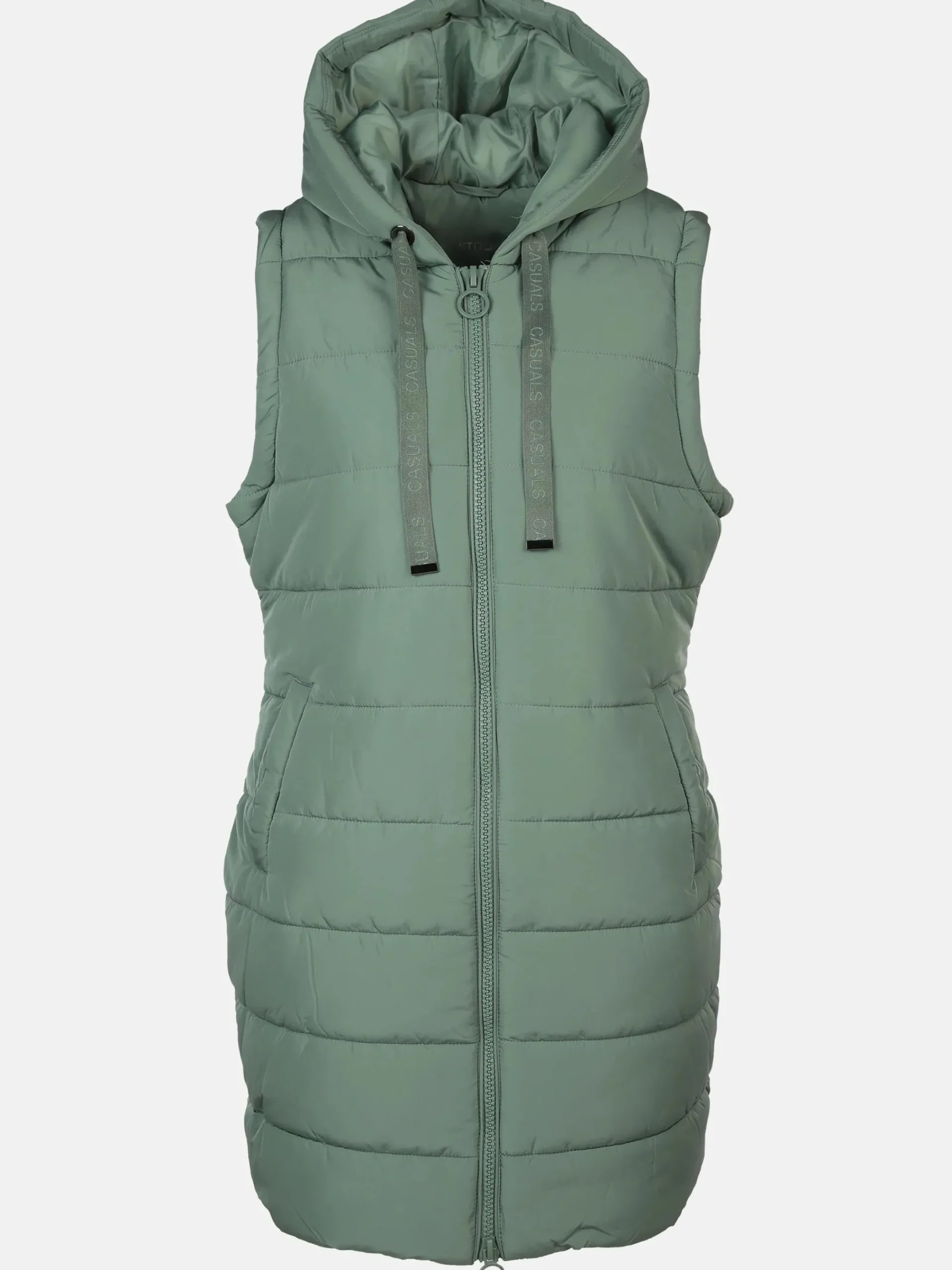 Damen Stooker DOB Damen Longweste mit Kapuze