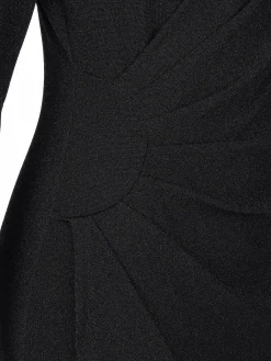 Damen Sure Damen Lurexkleid mit Raffung