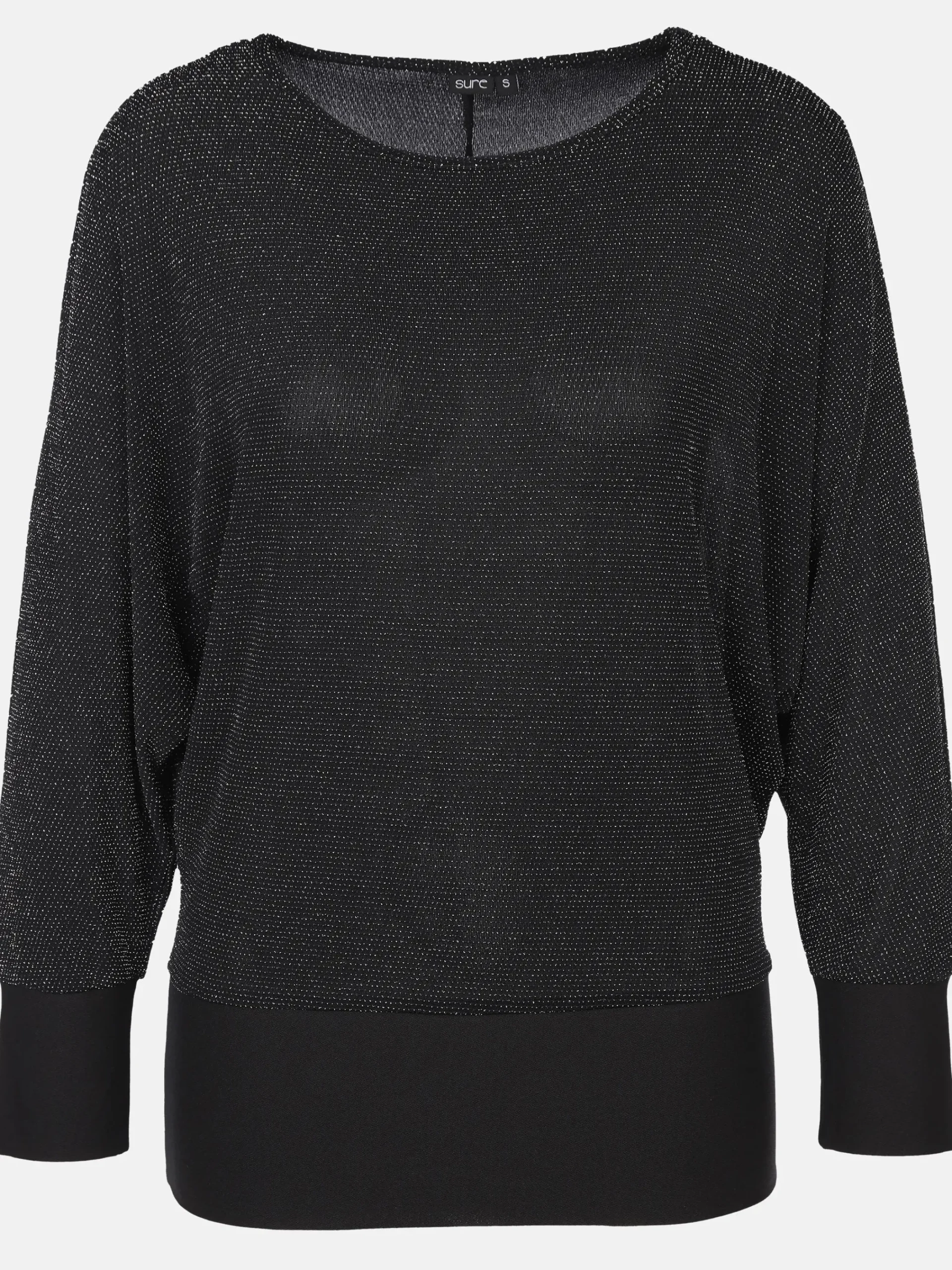 Damen Sure Damen Lurexshirt mit Fledermausärmeln