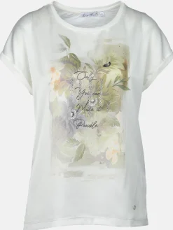 Damen Lisa Tossa Damen Materialmix Shirt