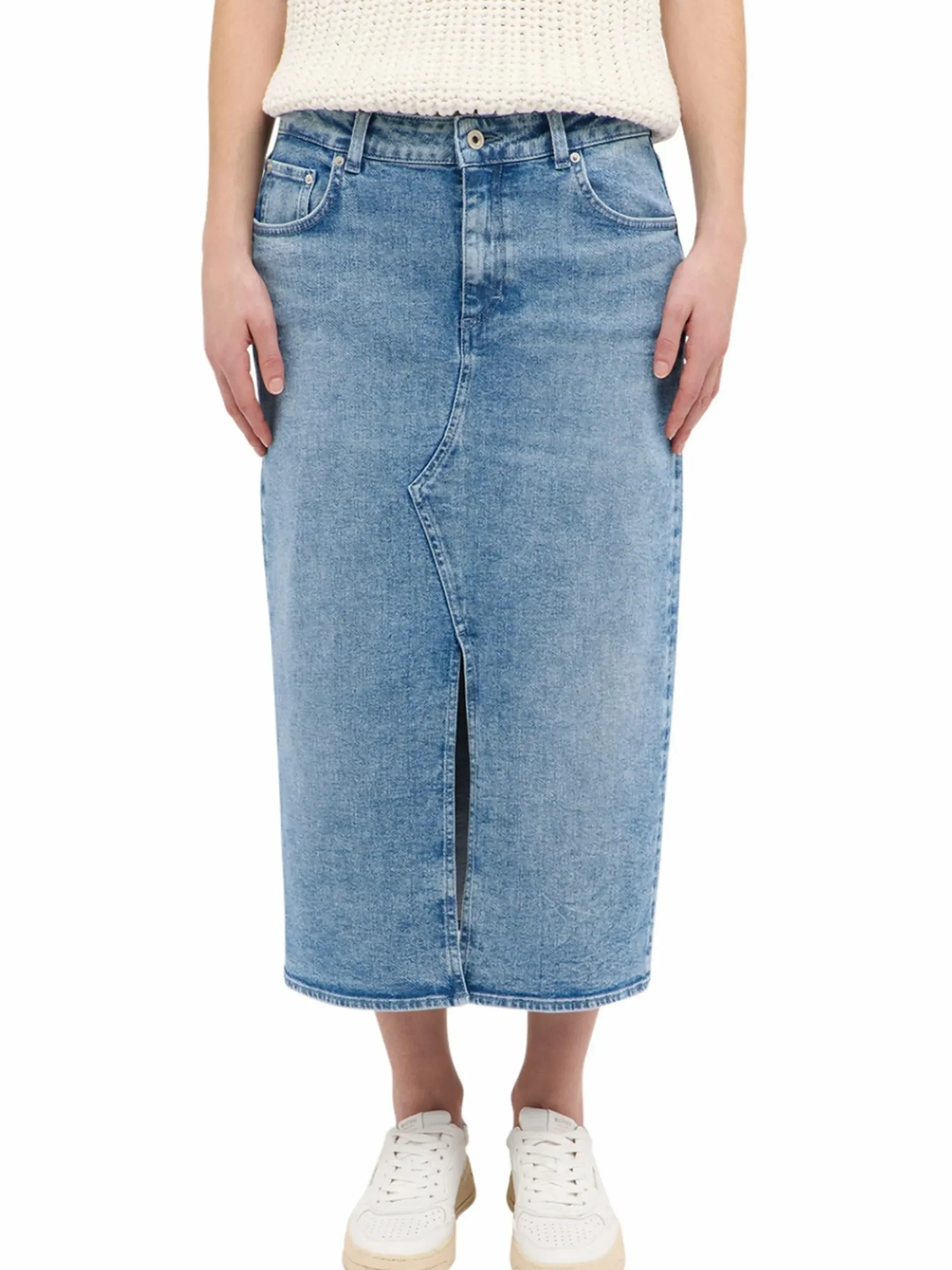 Damen Mustang Damen Maxirock "Eureka Denim"