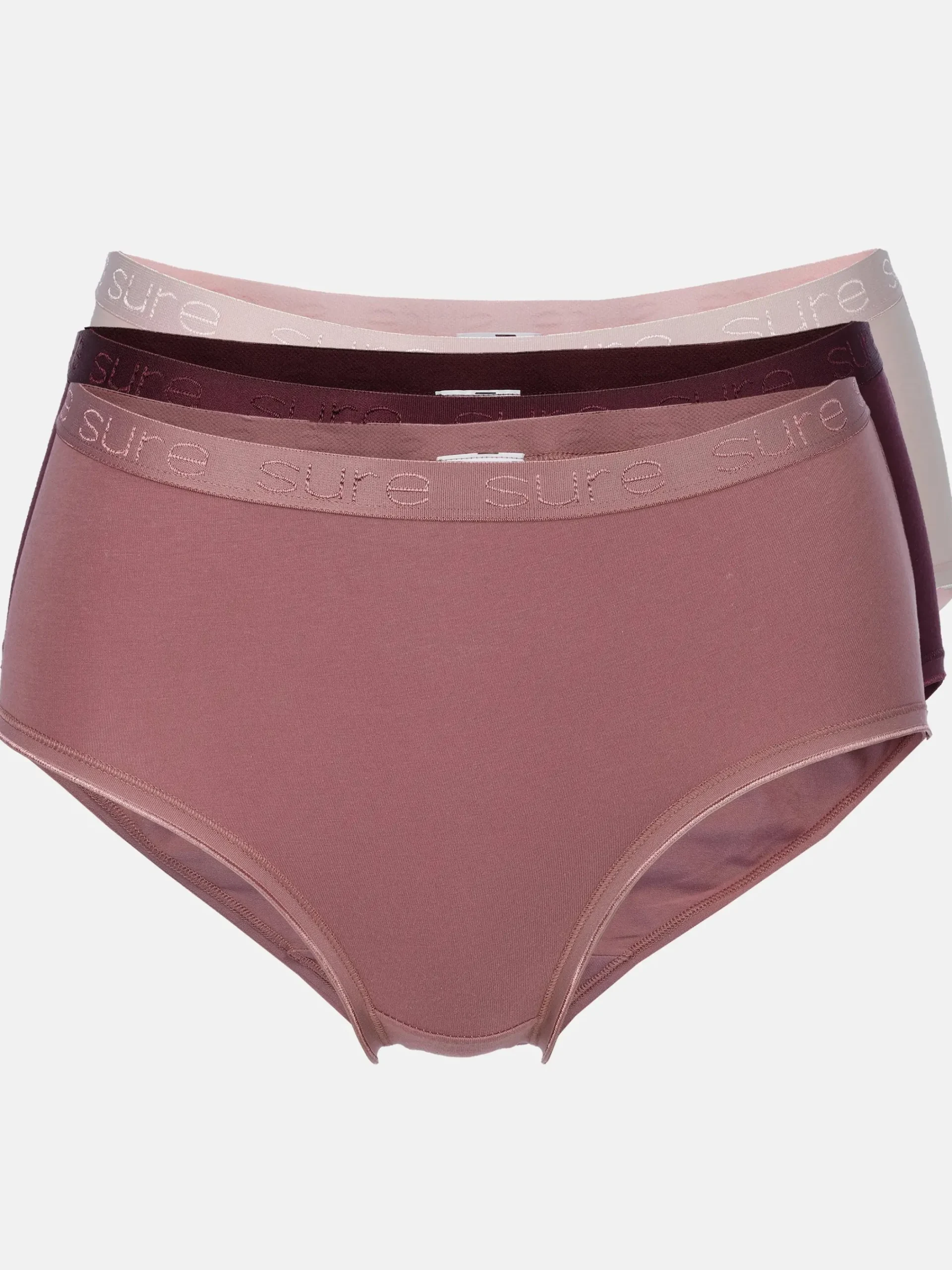 Damen Sure Damen Midi Slip im 3er Pack