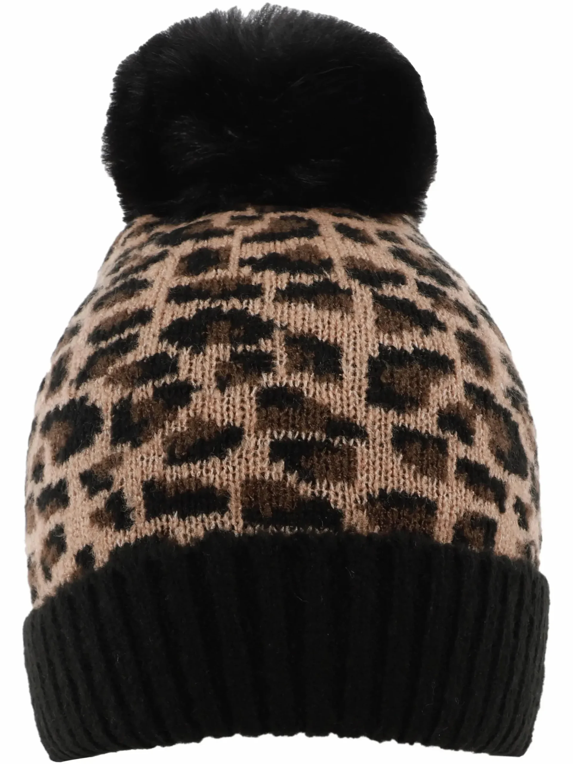 Damen Sure Damen Mütze im Leo Look