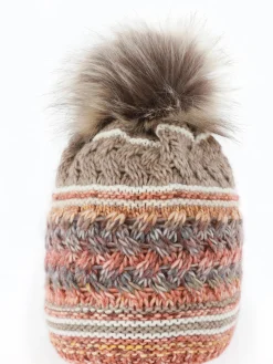 Damen Lisa Tossa Damen Mütze mit Bommel