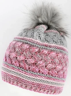 Damen Lisa Tossa Damen Mütze mit Bommel