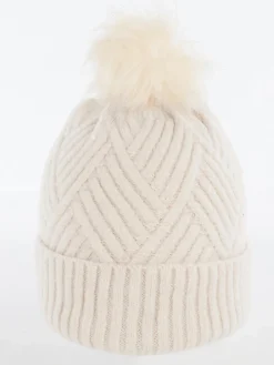 Damen Sure Damen Mütze mit Bommel