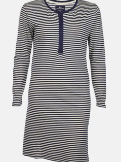 Damen Götzburg Damen Nachthemd im Streifenlook