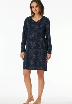 Damen UNCOVER by Schiesser Damen Nachthemd mit Muster