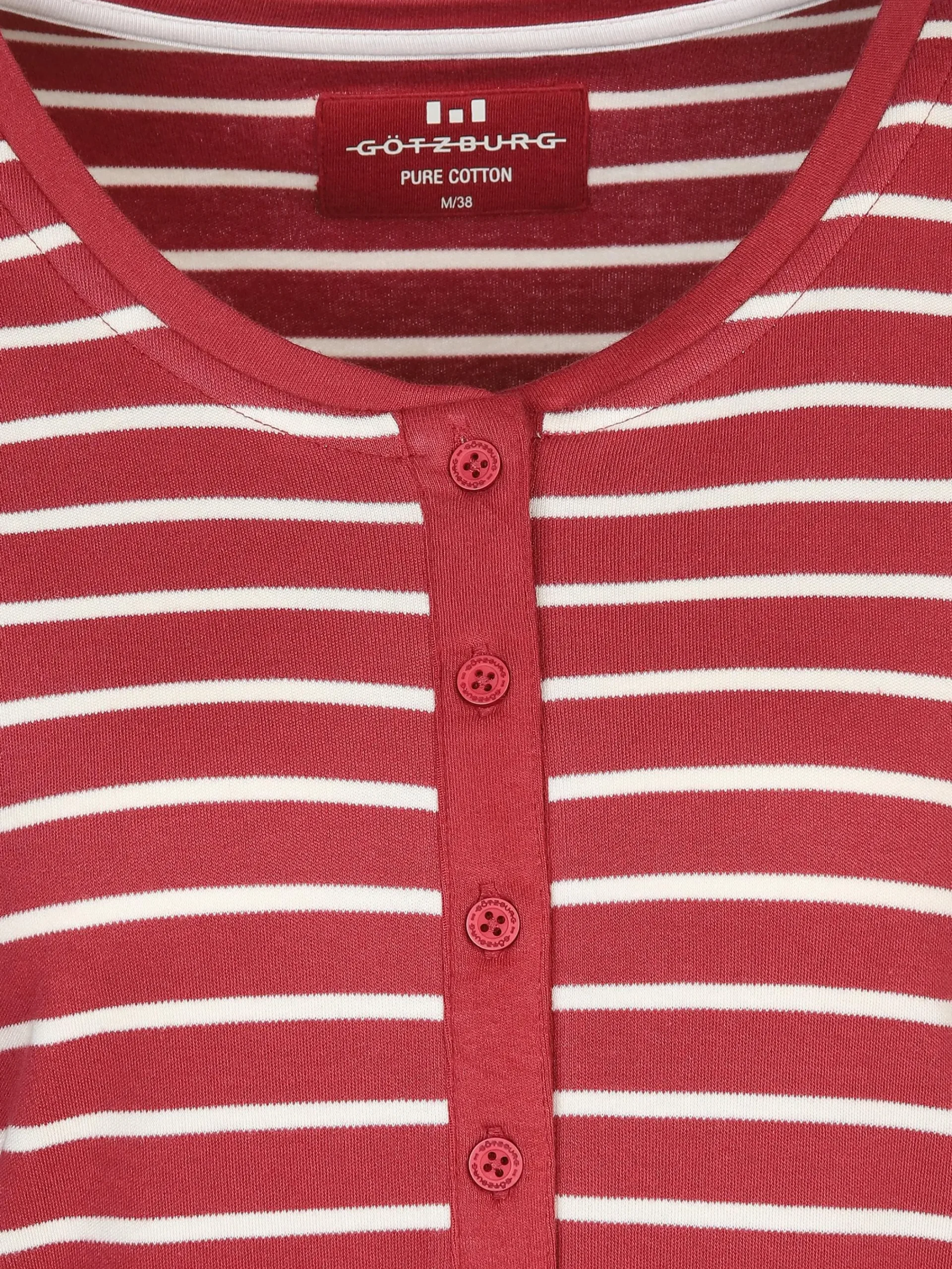 Damen Götzburg Damen Nachthemd mit Streifen