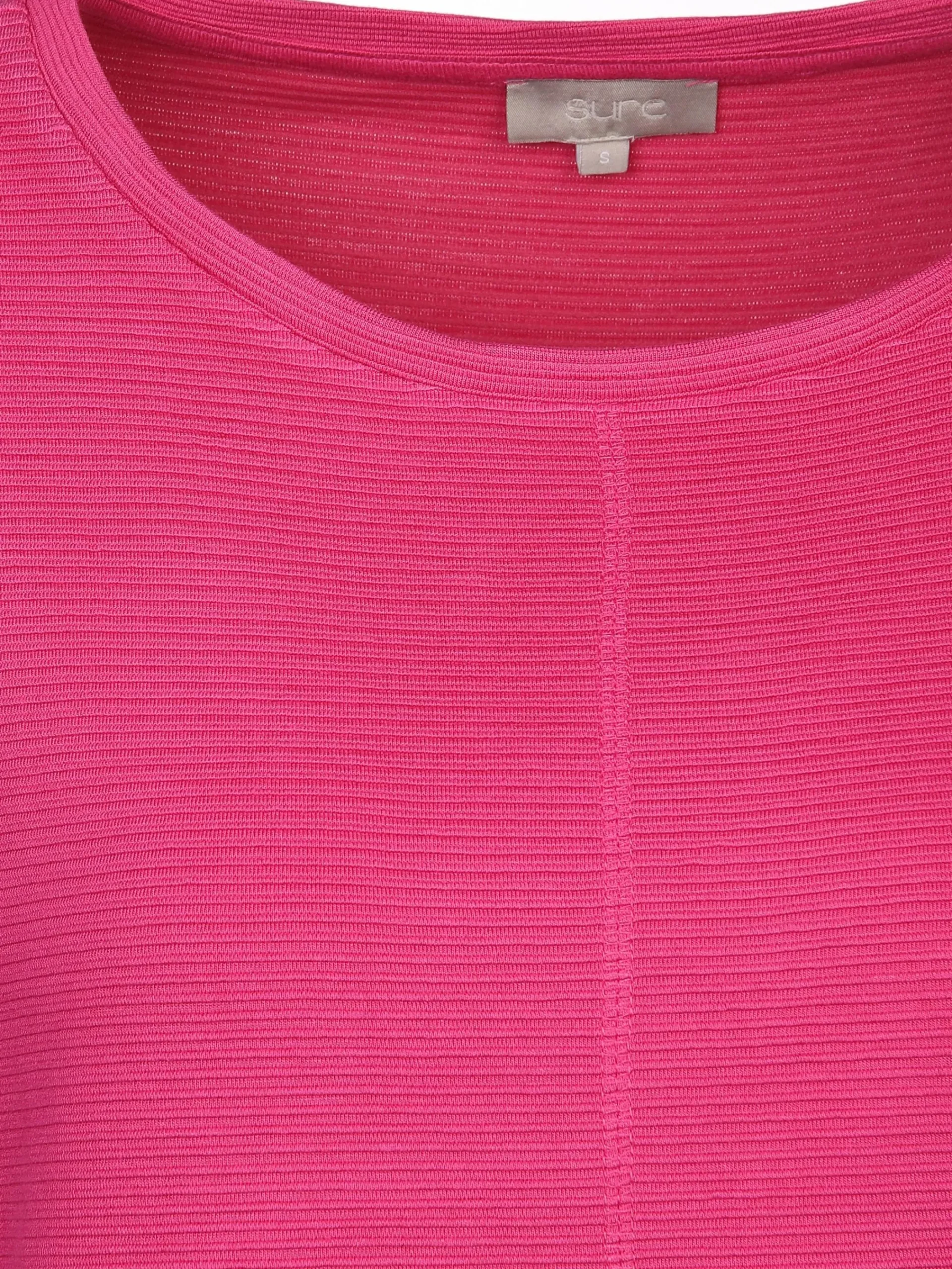 Damen Sure Damen Ottoman Shirt in Ripp-Optik