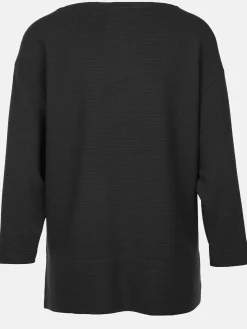 Damen Sure Damen Ottoman Shirt in Ripp-Optik