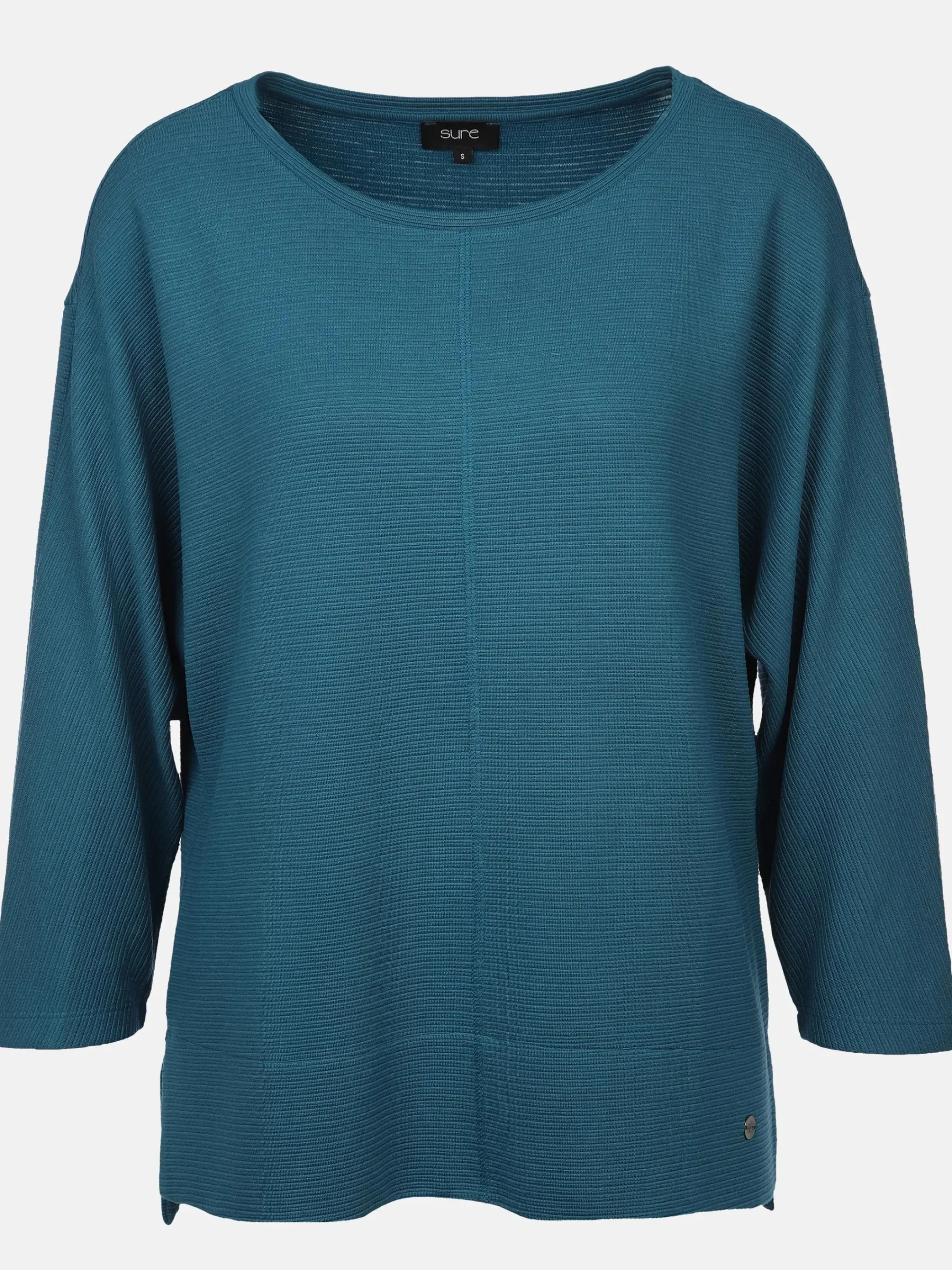 Damen Sure Damen Ottoman Shirt in Ripp-Optik