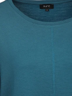 Damen Sure Damen Ottoman Shirt in Ripp-Optik