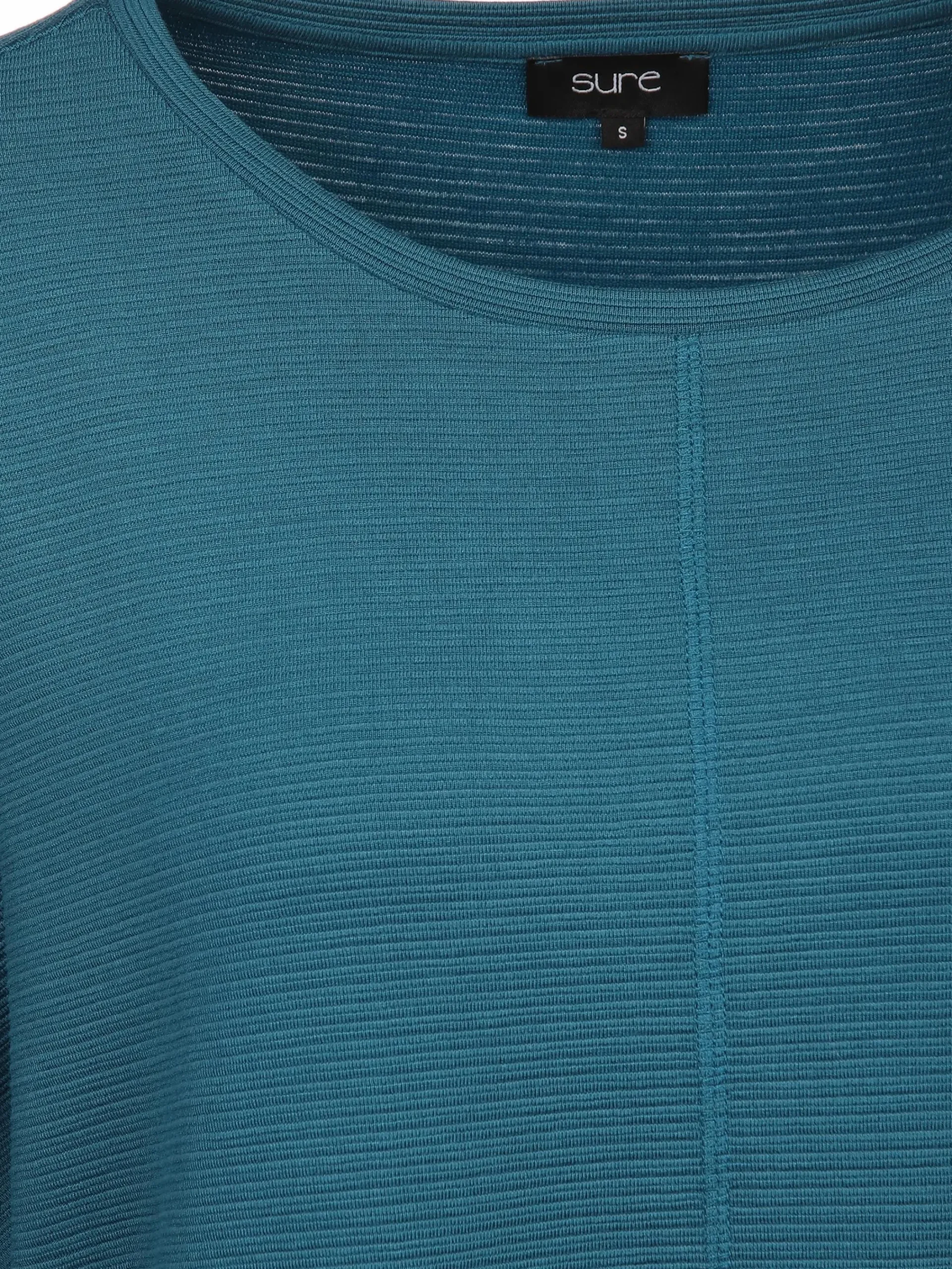 Damen Sure Damen Ottoman Shirt in Ripp-Optik