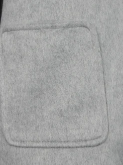 Damen IX-O Damen Oversized Jacke in Wolloptik