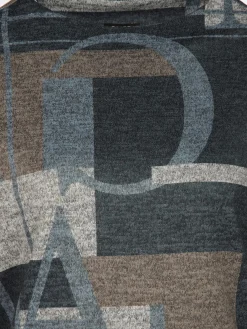 Damen Sure Damen Print Flauschshirt