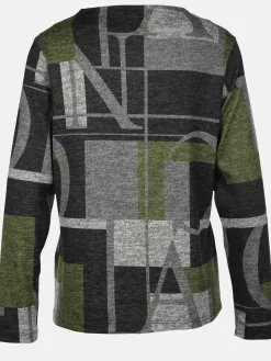 Damen Sure Damen Print Flauschshirt