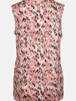 Damen Lisa Tossa Damen Print Top mit Gummibund