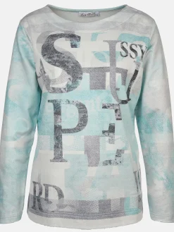 Damen Lisa Tossa Damen Printshirt mit langem Arm