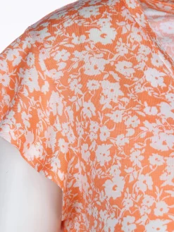 Damen Sure Damen Printshirt mit Volantärmeln