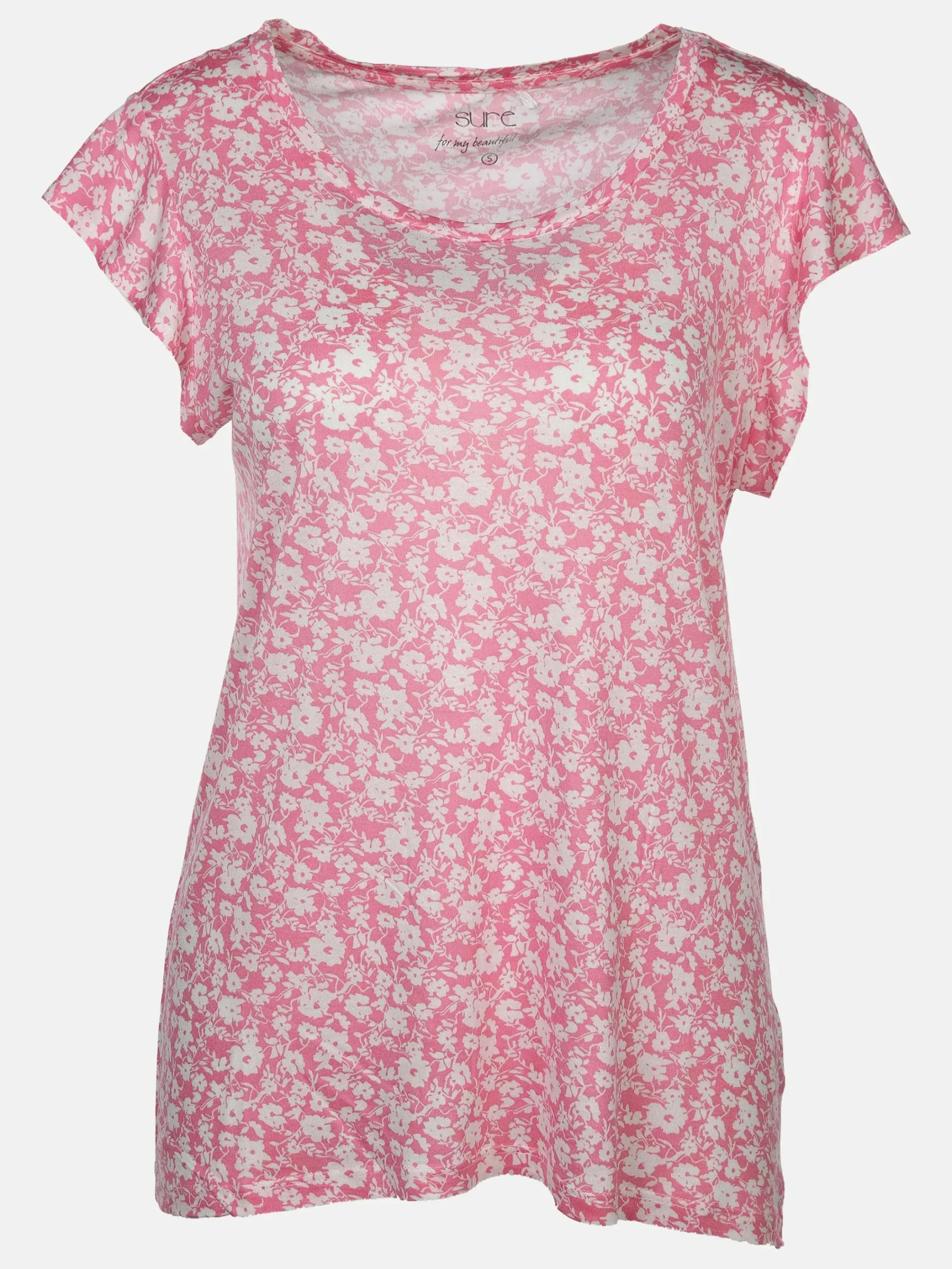 Damen Sure Damen Printshirt mit Volantärmeln