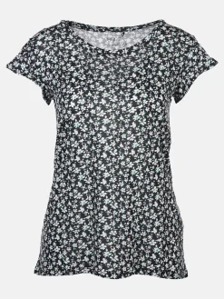 Damen Sure Damen Printshirt mit Volantärmeln