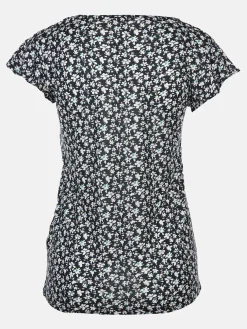 Damen Sure Damen Printshirt mit Volantärmeln