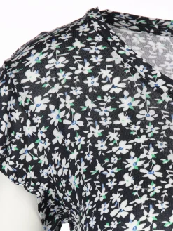 Damen Sure Damen Printshirt mit Volantärmeln