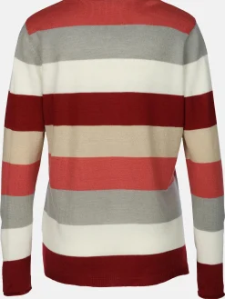 Damen Sure Damen Pullover "Cashmere Like" mit breiten Frabstreifen