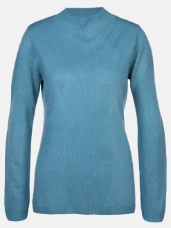 Damen Sure Damen Pullover "Cashmere-Like" mit Stehkragen