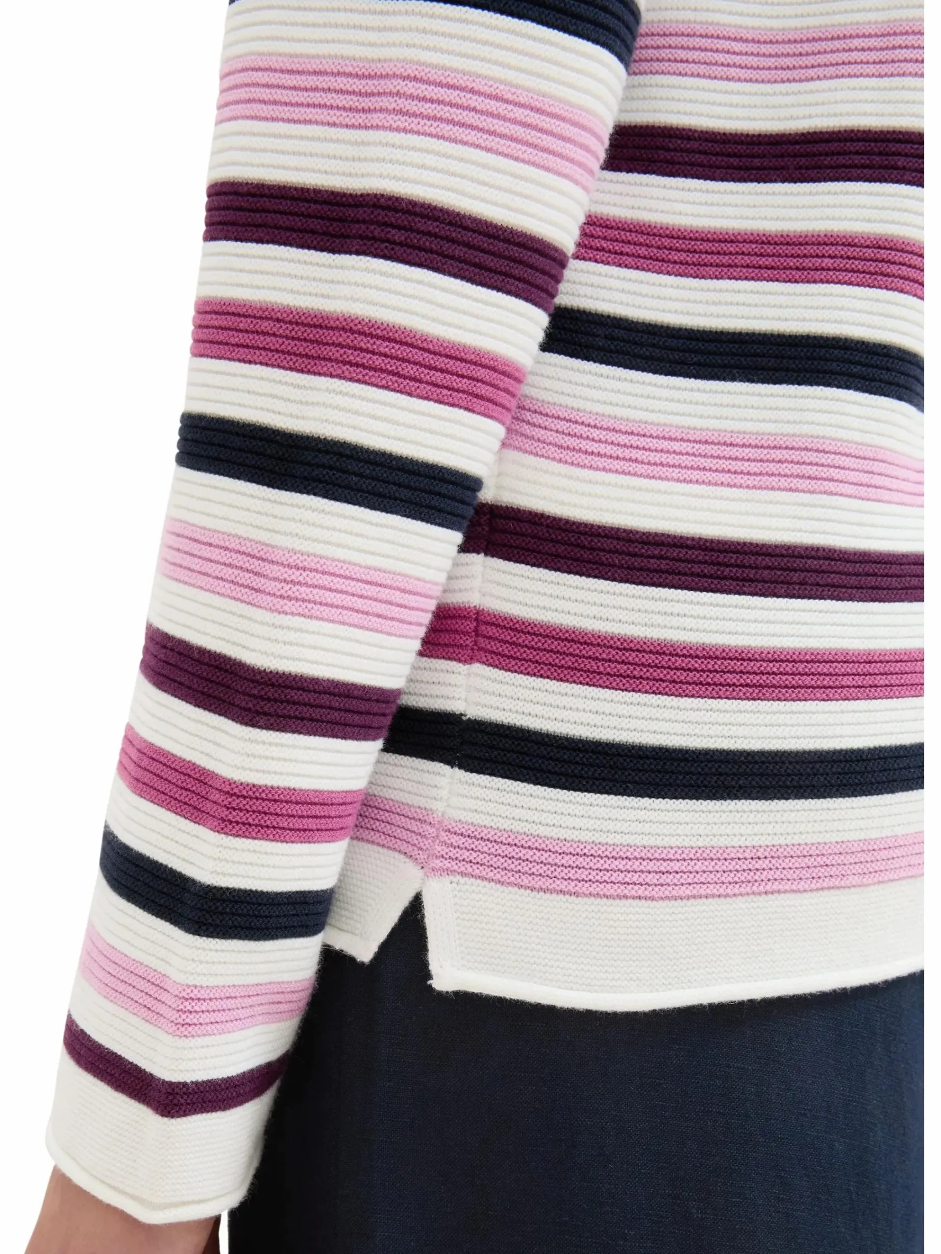 Damen Tom Tailor Damen Pullover in Ottoman Ripp