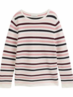 Damen Tom Tailor Damen Pullover in Ottoman Ripp