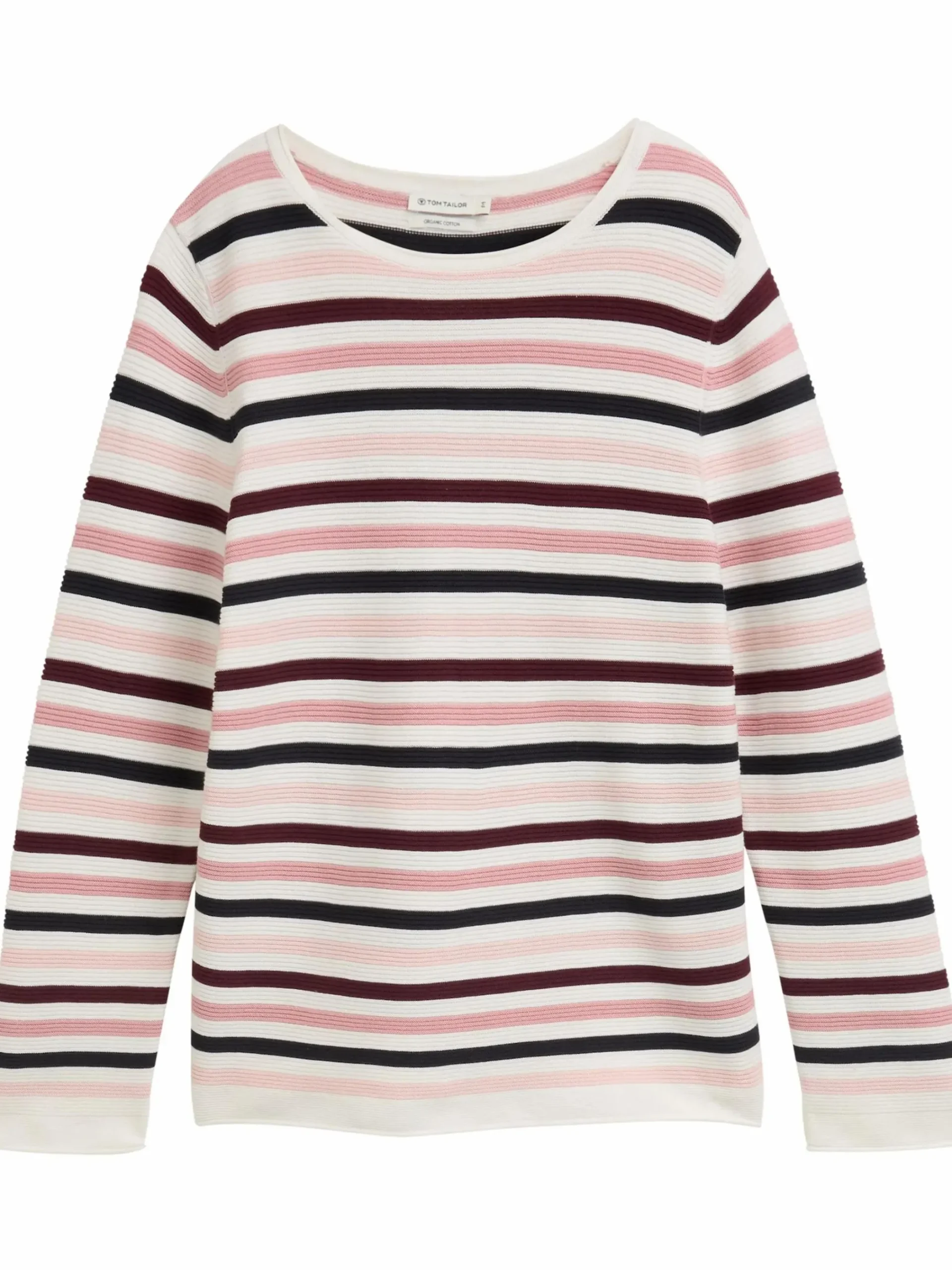 Damen Tom Tailor Damen Pullover in Ottoman Ripp