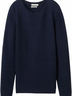 Damen Tom Tailor Damen Pullover in Ottoman Ripp