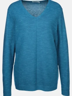 Damen Cecil Damen Pullover in Ottoman Ripp