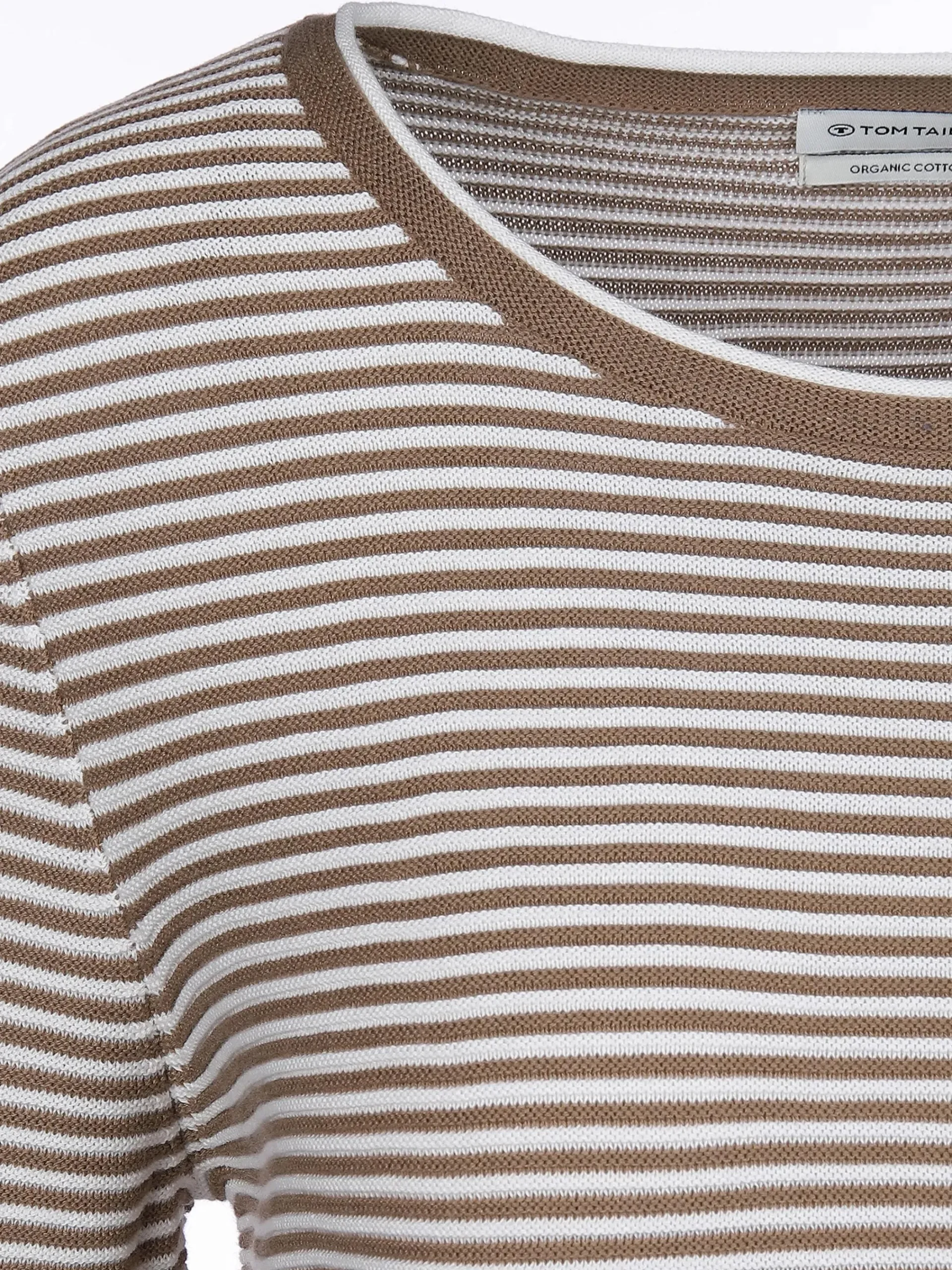 Damen Tom Tailor Damen Pullover in Ottoman Ripp