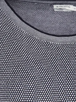 Damen Tom Tailor Damen Pullover in Waffelstruktur