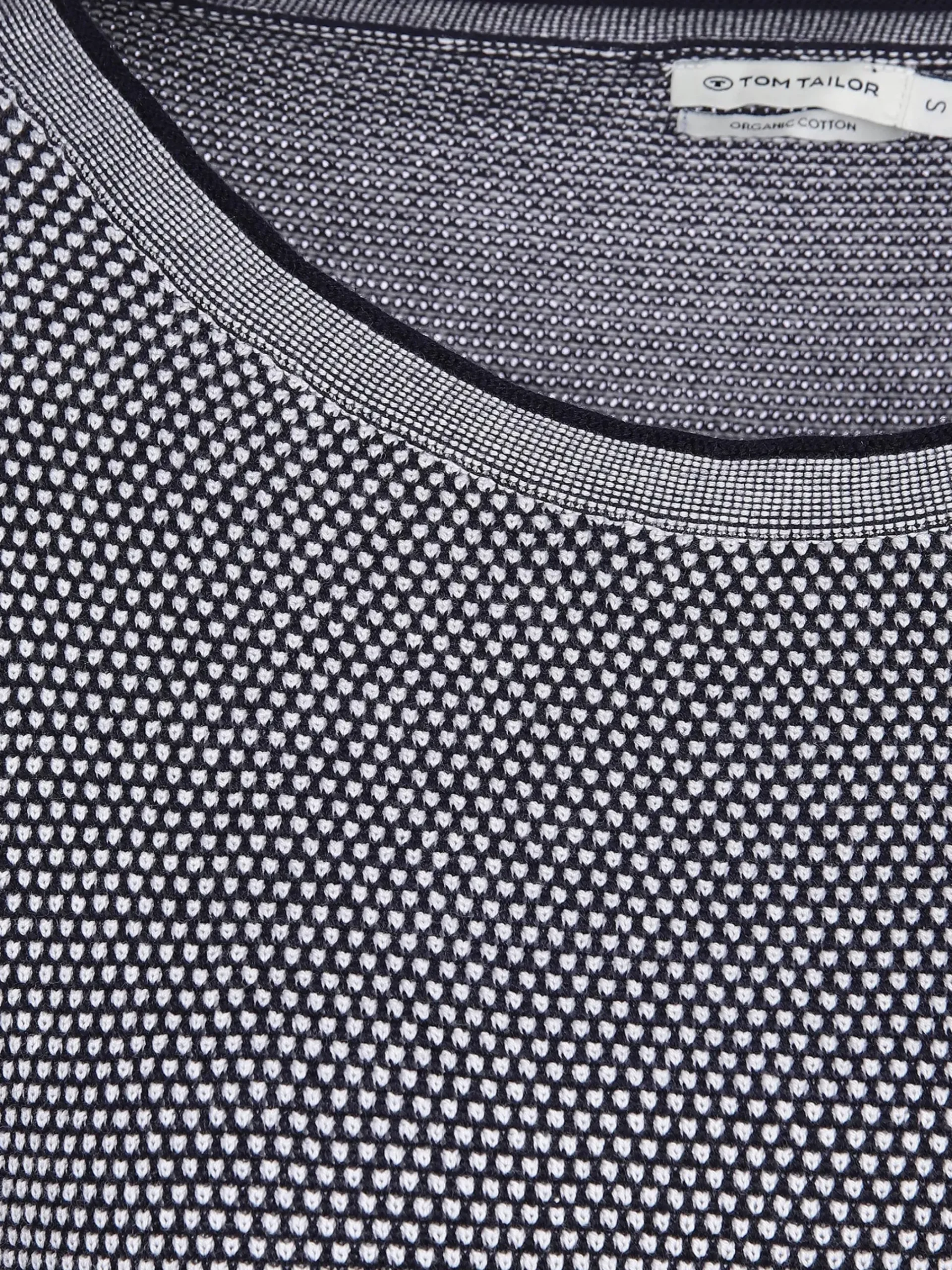 Damen Tom Tailor Damen Pullover in Waffelstruktur