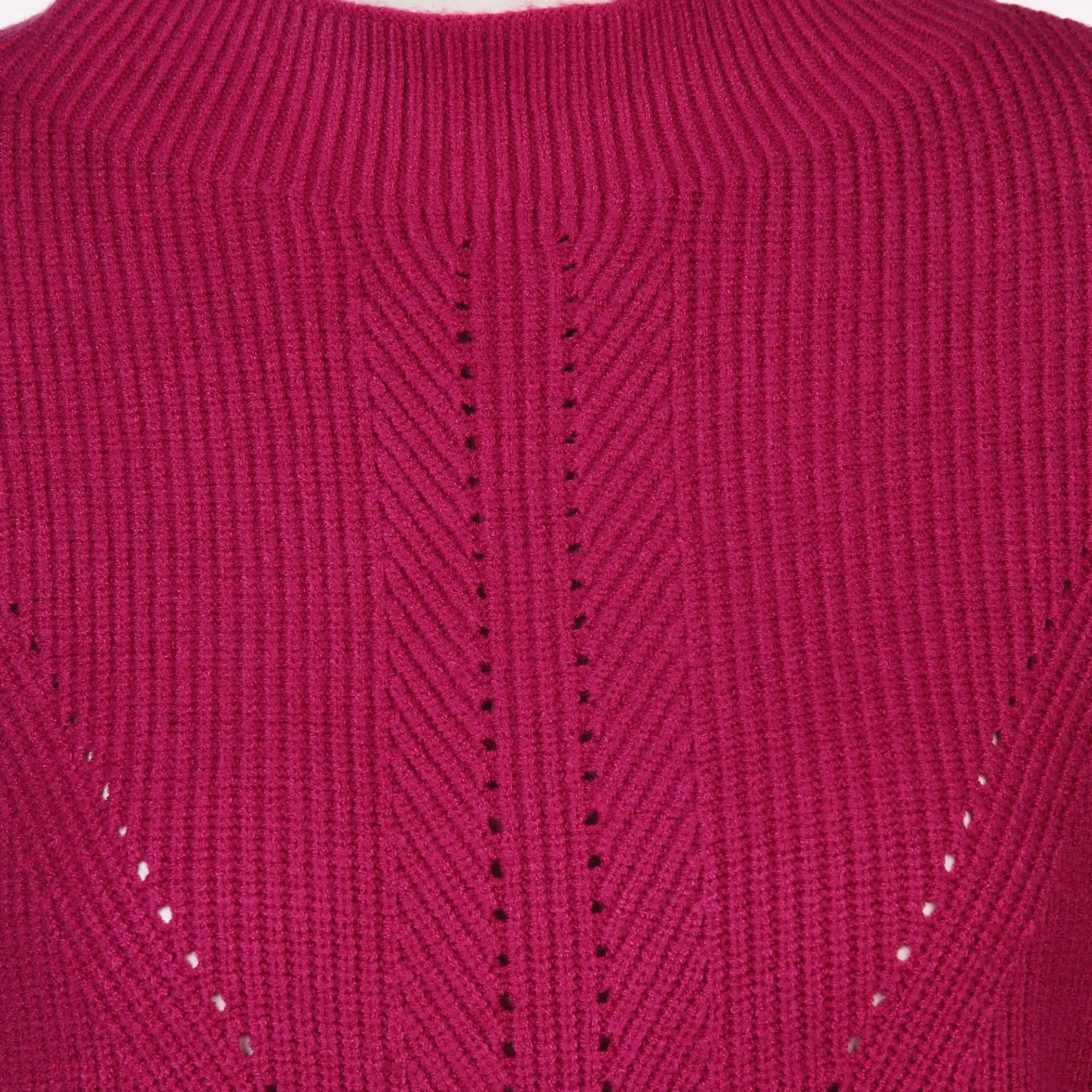 Damen Street One Damen Pullover mit kleinem Lochmuster