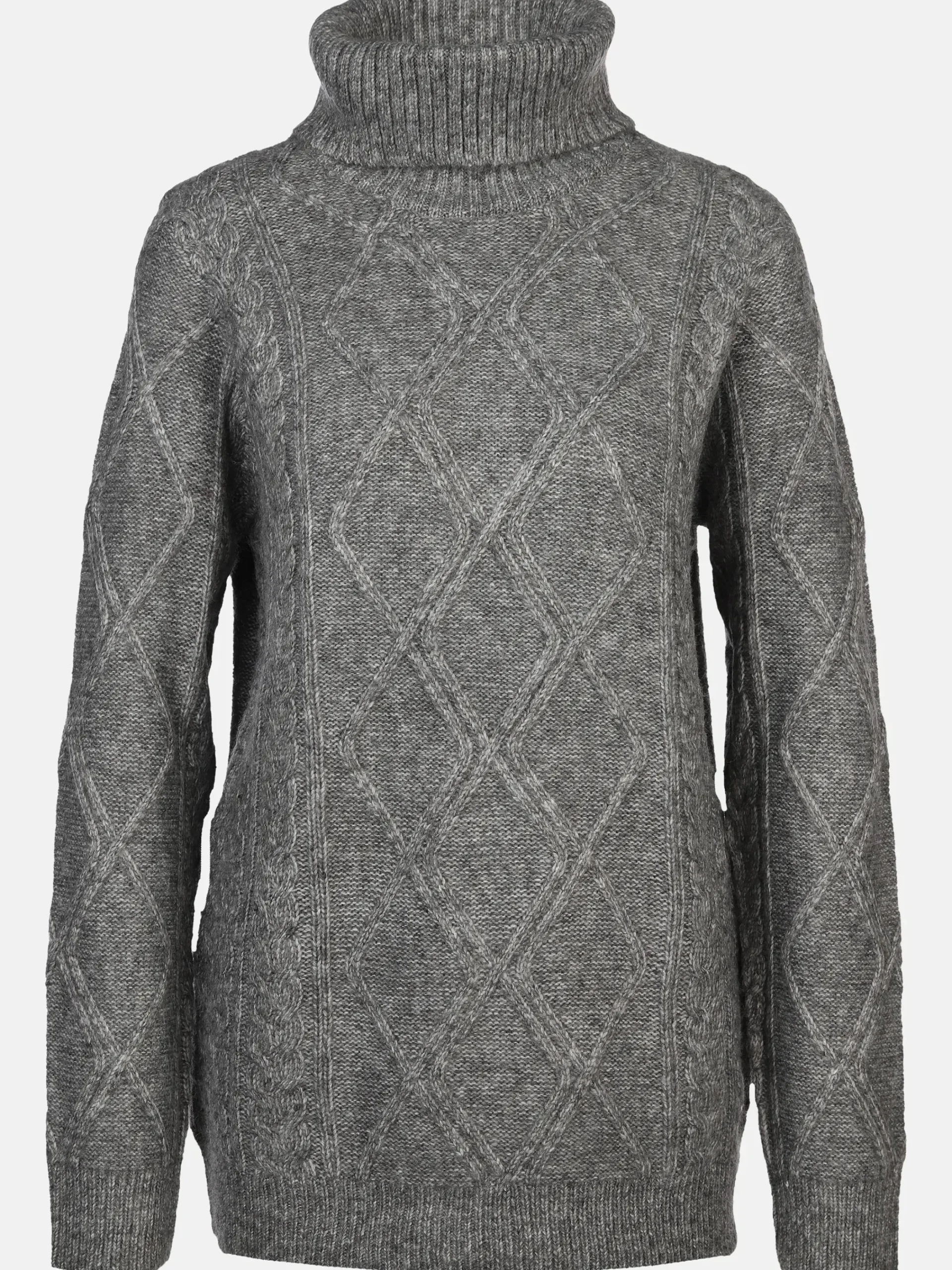 Damen Sure Damen Pullover mit Rollkragen und Muster