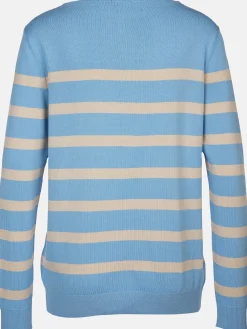 Damen Lisa Tossa Damen Pullover mit Streifen
