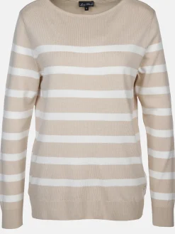 Damen Lisa Tossa Damen Pullover mit Streifen